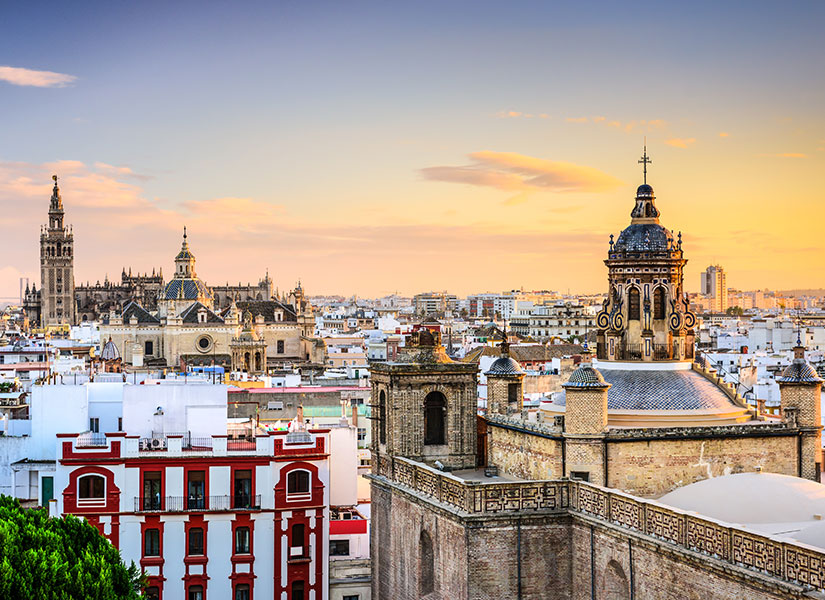 İspanya'nın dördüncü en büyük şehri Sevilla.