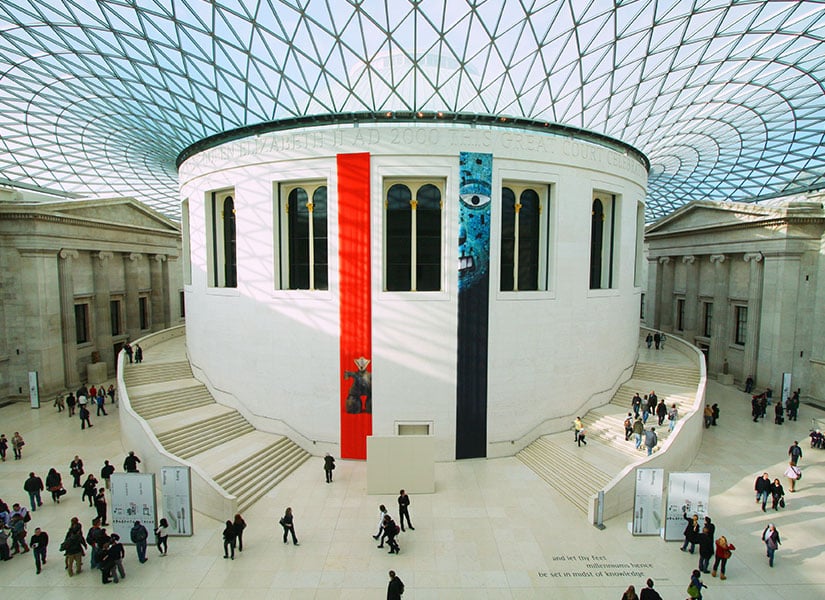 The British Museum, dünyanın en eski müzelerinden biridir.