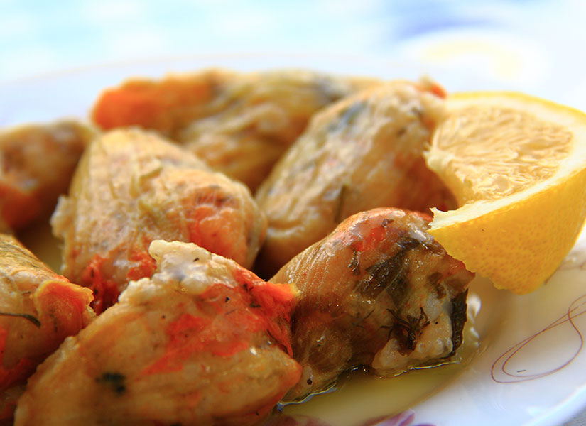 kabak cicegi dolmasi