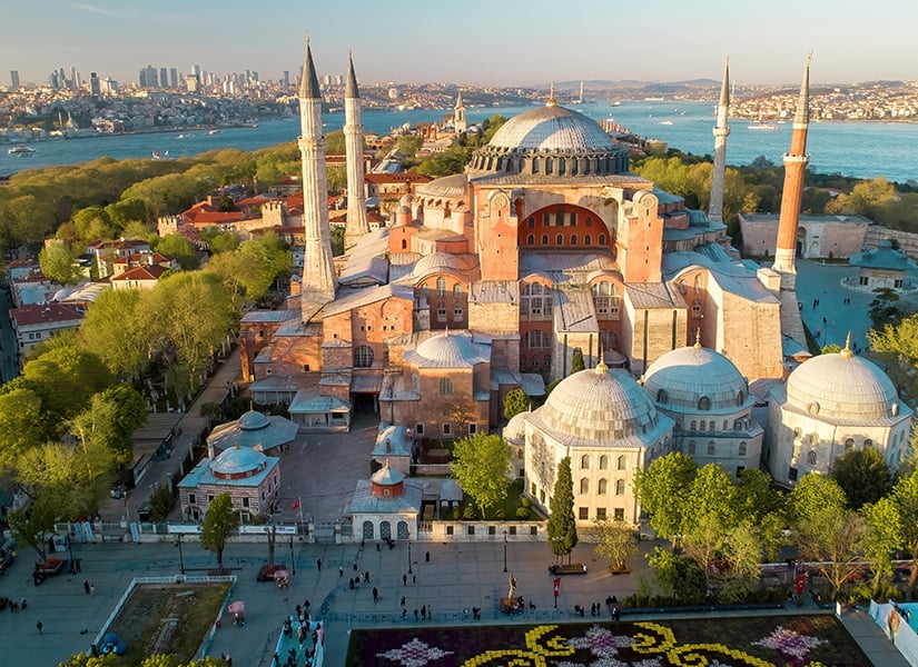 ayasofya cami istanbul görülmesi gereken yerler