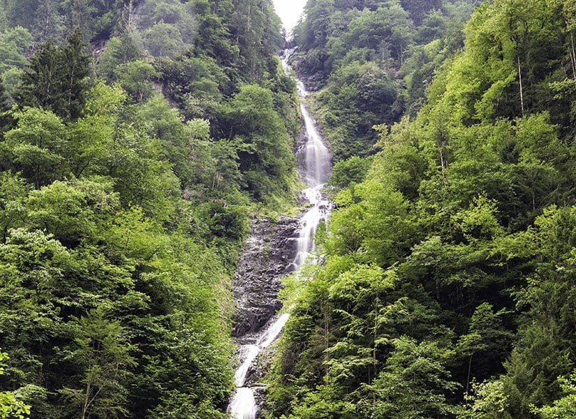 Türkiye’nin En Güzel Şelaleleri Rize Tar Deresi Bulut Şelalesi