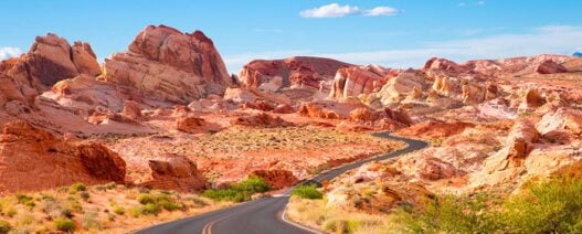 2020 seyahat trendleri yurt dışında nereye gidilir? Nevada Ateş Vadisi yolu