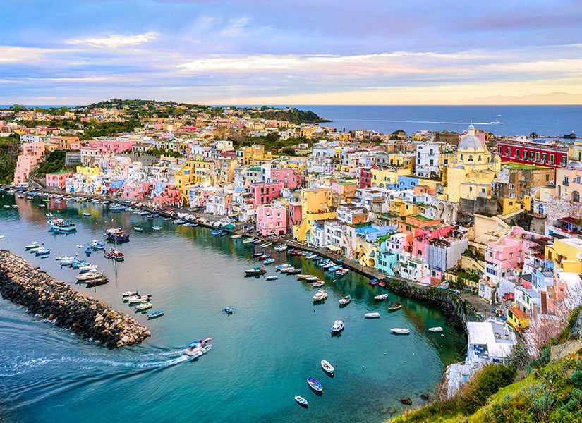 campania adaları procida adası