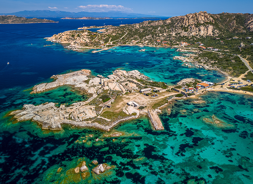 la maddalena takımadaları sardinya italya
