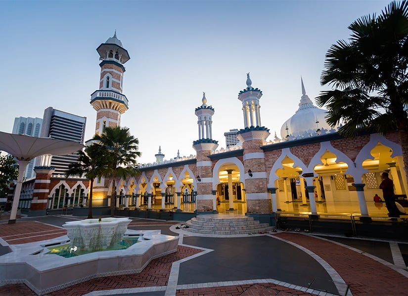 ulusal cami masjid negara malezya kuala lumpurda gezilecek yerler