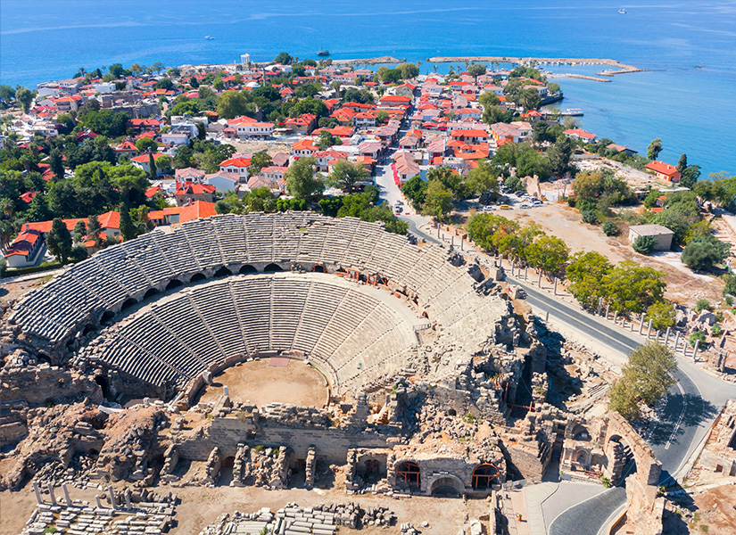 side antik tiyatrosu