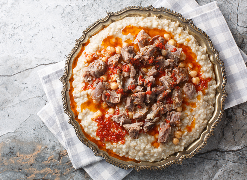 sokede ne yenir keşkek