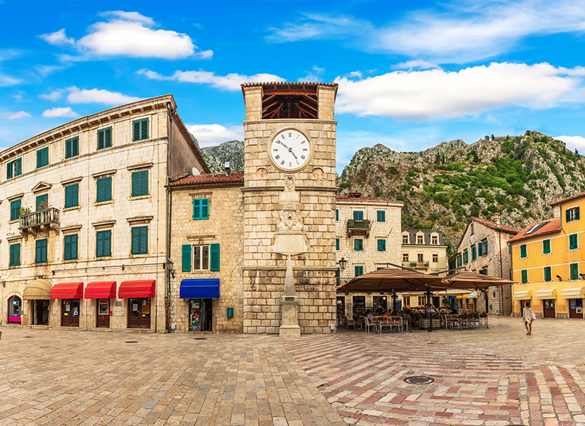saat kulesi kotor gezilecek yerler