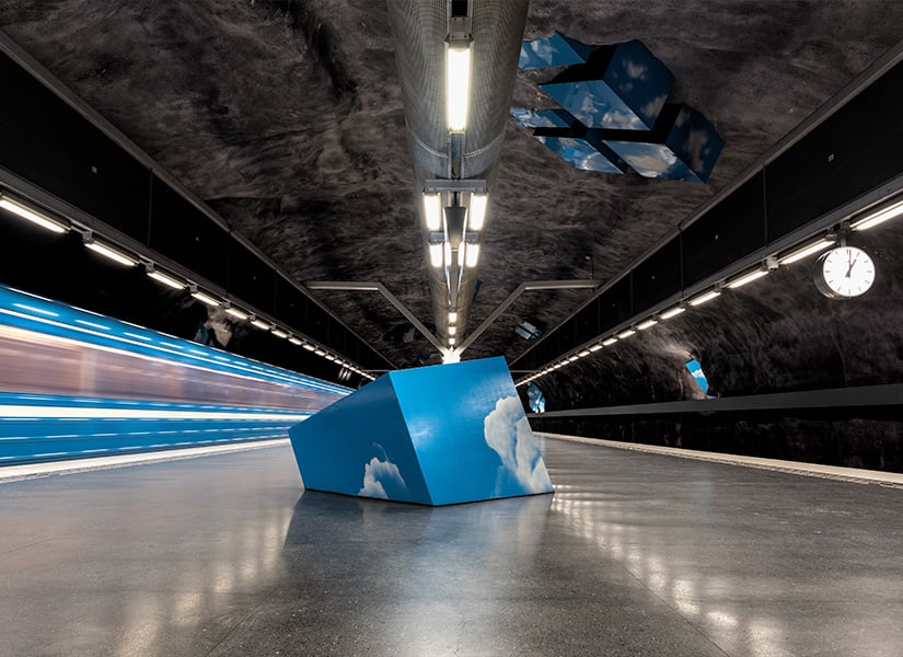 stockholm metro sanatı