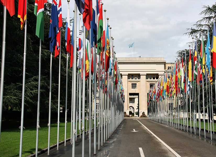 Palais des Nations (Birleşmiş Milletler Binası)