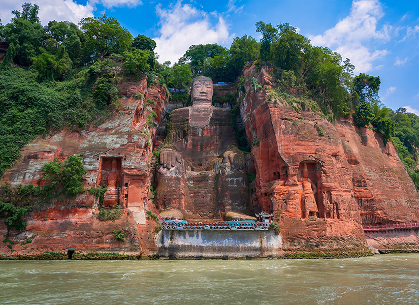 leshan büyük buda heykeli çin gezilecek yerler