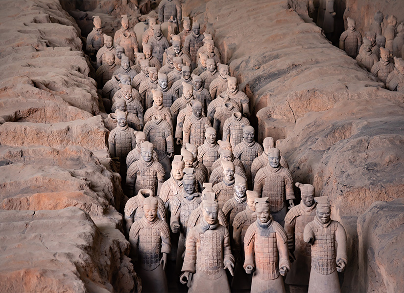 terracotta ordusu toprak askerler çin gezilecek yerler 