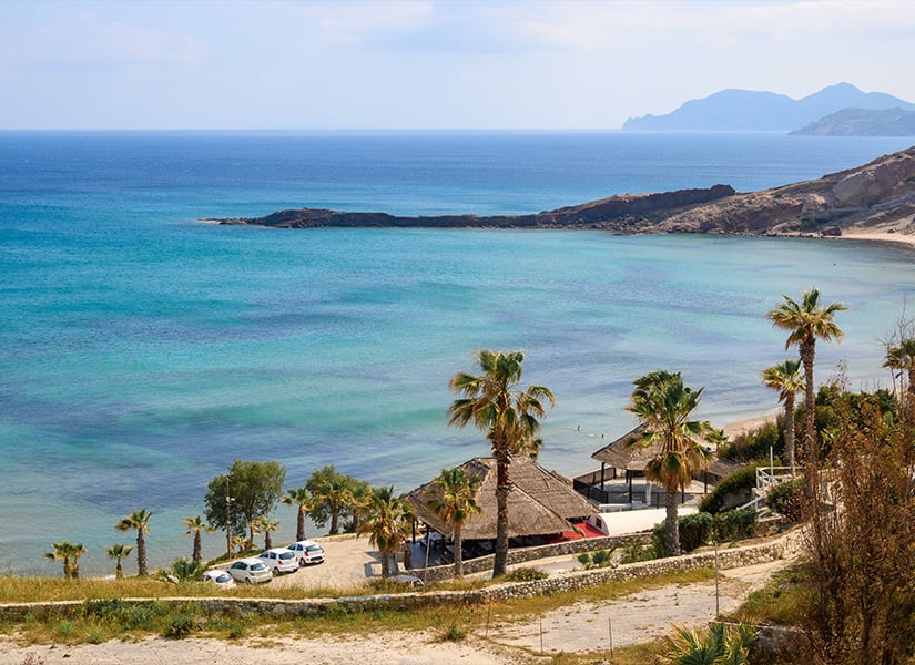 kos adası gezilecek yerler paradise plajı