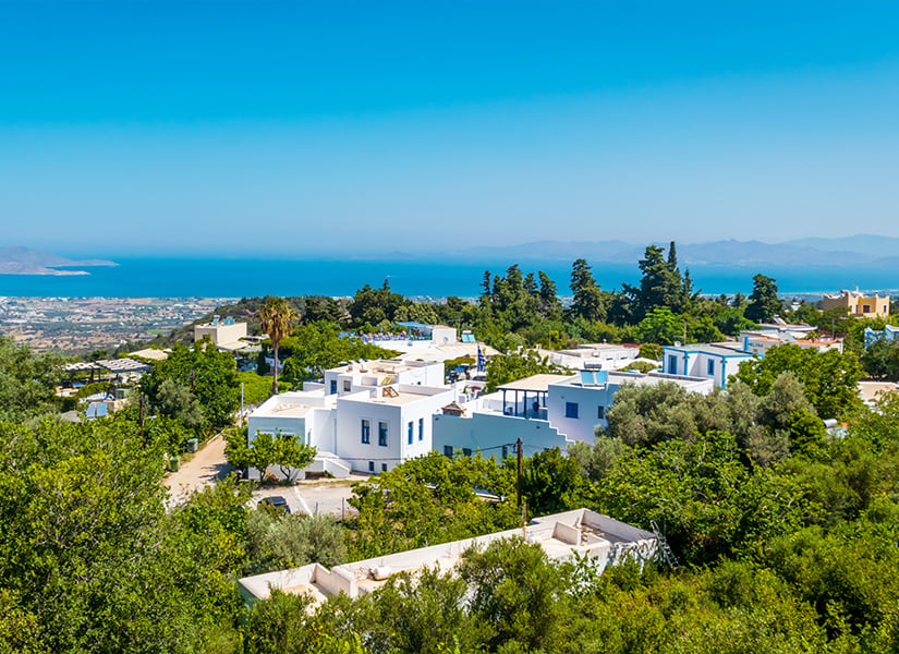 kos adası gezilecek yerler zia köyü