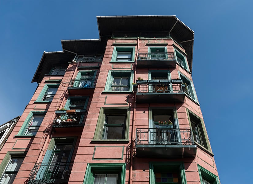 nişantaşının tarihi apartmanları istanbul