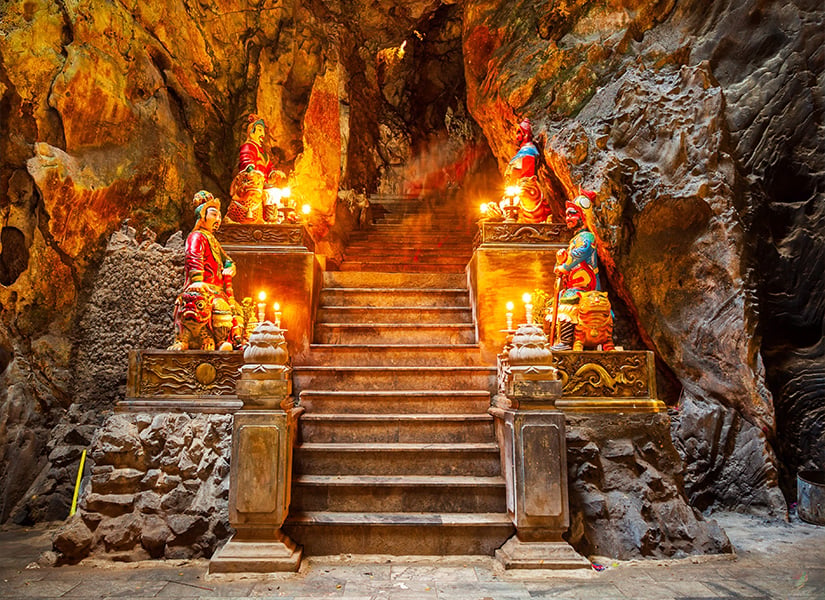 mermer dağlar the marble mountains vietnam gezilecek yerler