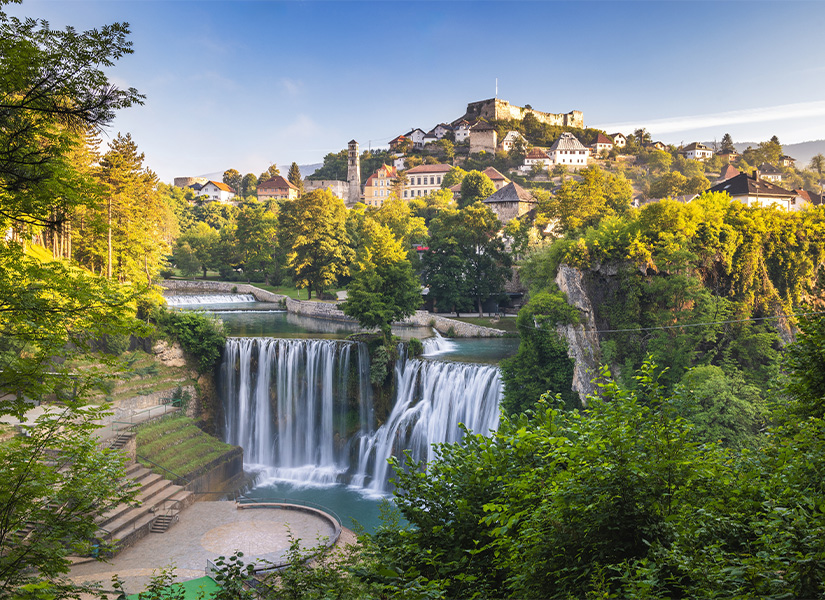 balkanlar gezilecek yerler jajce