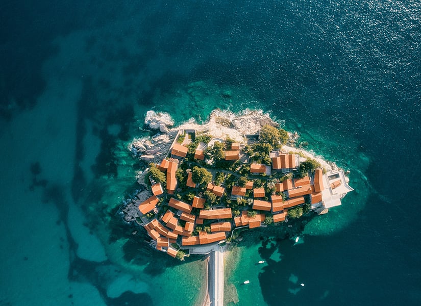 sveti stefan balkanlar gezilecek yerler