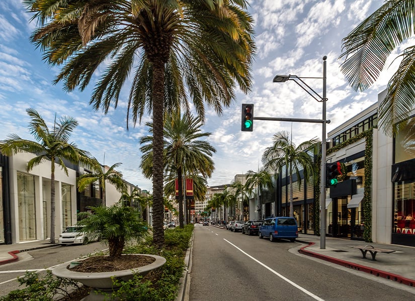 beverly hills rodeo drive los angeles gezilecek yerler