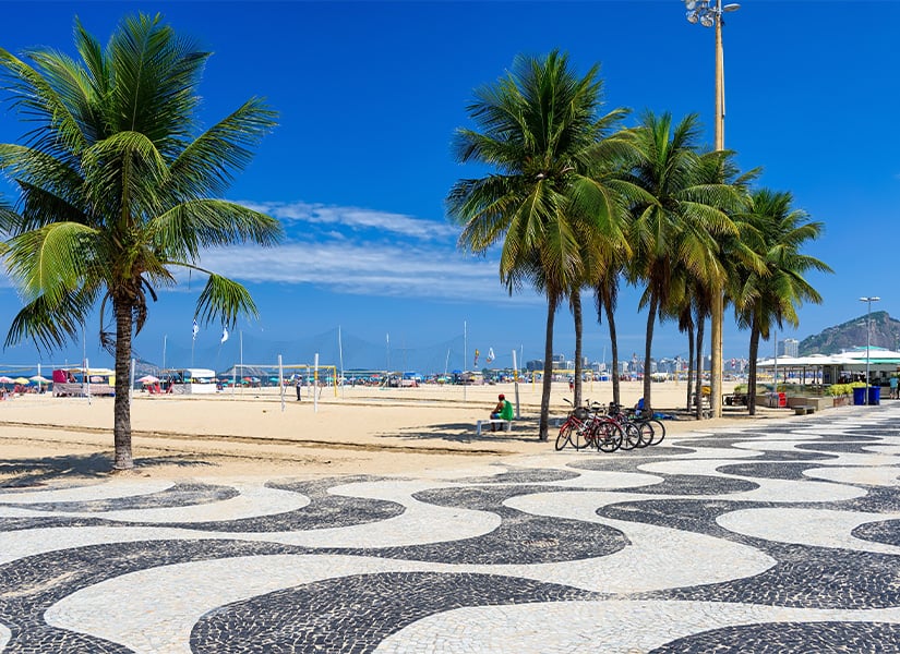 copacabana plajı brezilya gezilecek yerler