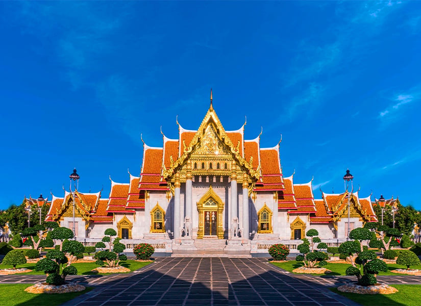 mermer tapınak wat benchamabophit bangkok gezilecek yerler