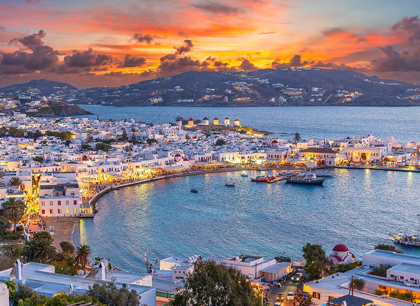 yurt dışı balayı tatili rotaları önerileri mykonos yunanistan