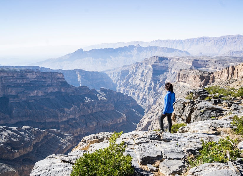 jebel shams güneş dağı umman gezilecek yerler