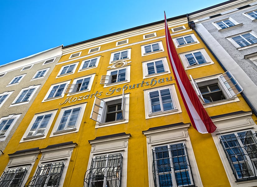 mozartın doğduğu ev mozarts geburtshaus salzburg gezilecek yerler