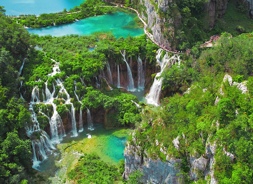 hırvatistan plitvice lakes national park dünyanın en güzel milli parkları